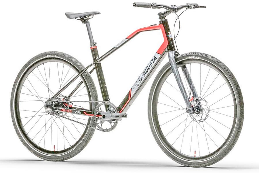 Single Speed E-Bike MV Agusta AMO RR RED, Gr. S
